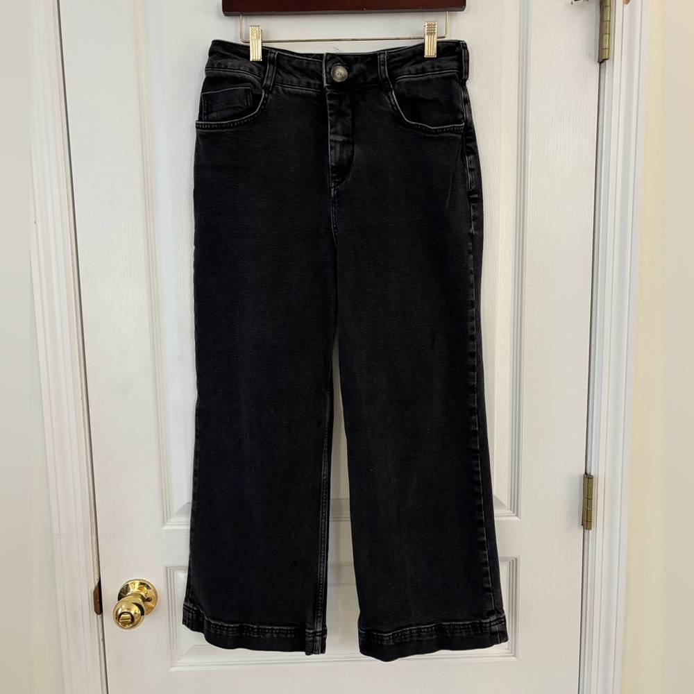 Anthropologie Pilcro Black Ankle Jeans